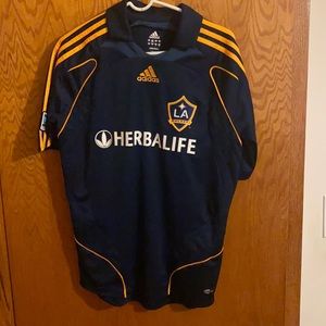 Adidas Los Angeles galaxy mls David Beckham jersey